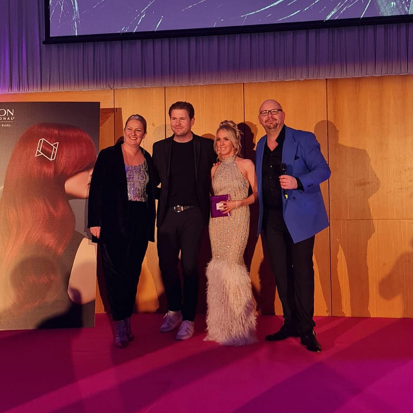 Saks Chester at Colourist Awards 