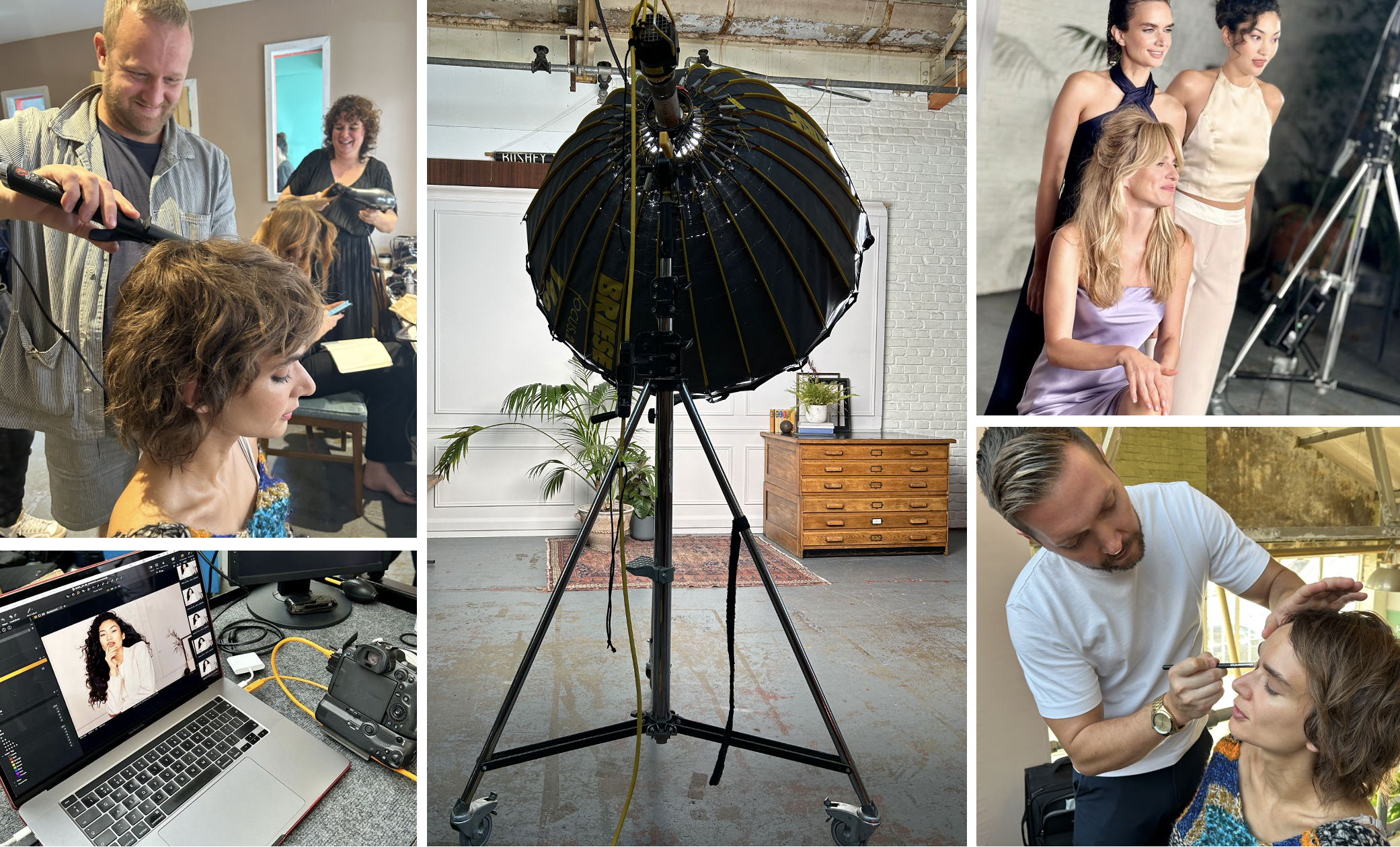 Behind the scenes of the saks campaign