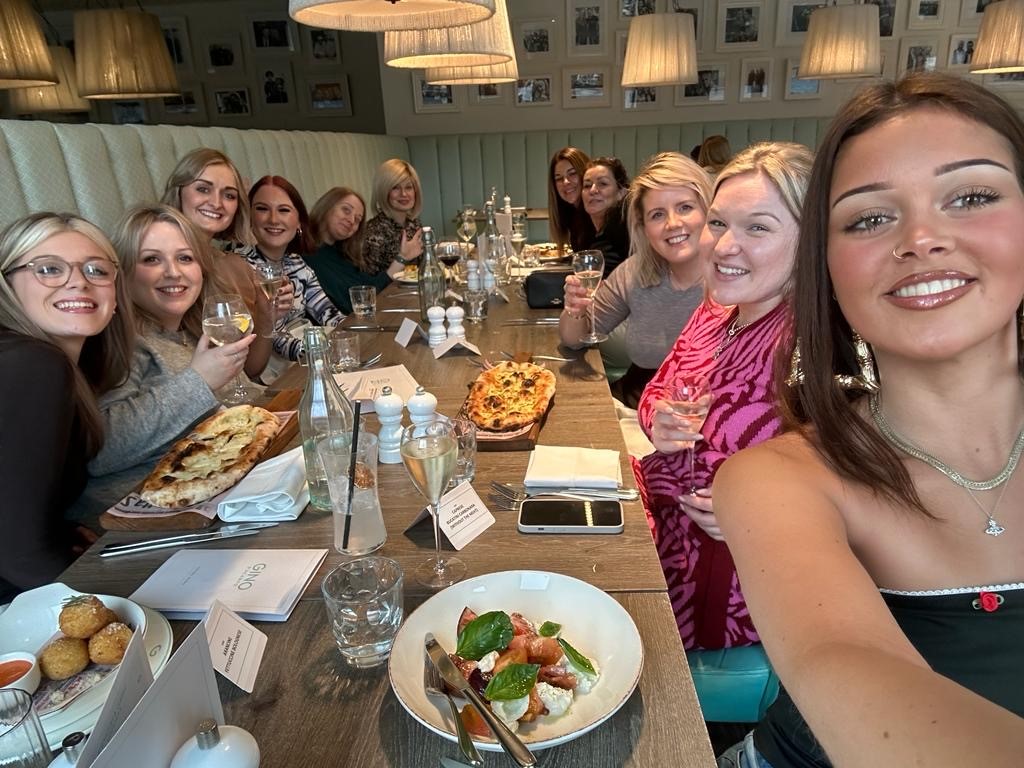 The Saks Sedbury Hall team celebrating their win