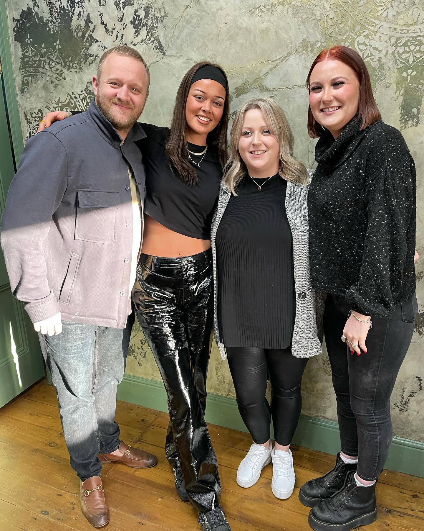 Saks Sedbury Hall team, with Saks' creative director Luke Pluckrose