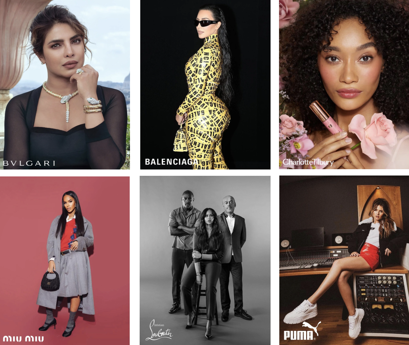 Ad campaign covers courtesy of Luke's AFrame profile