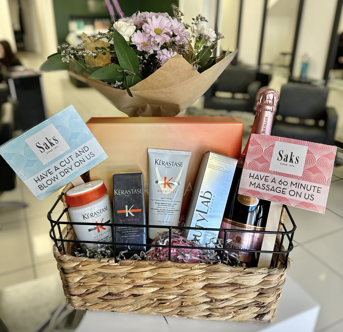 Saks4Eve raffle at Saks Cheadle