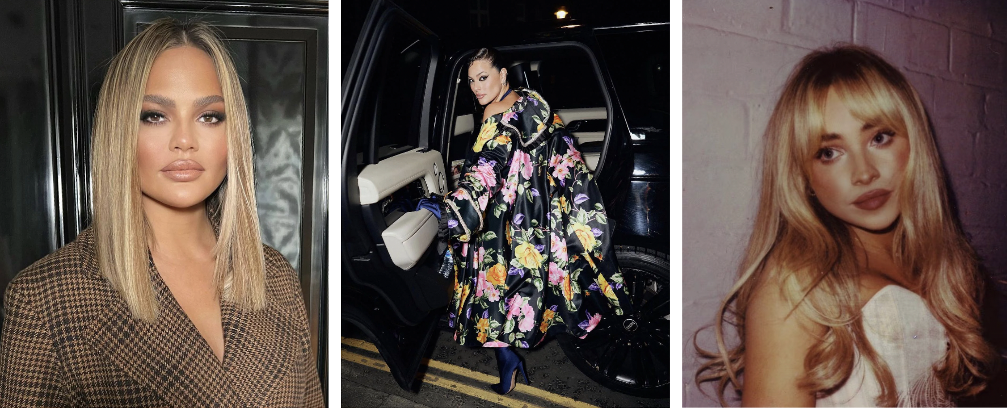 Luke Pluckrose, Saks' creative director styling celebrities. 