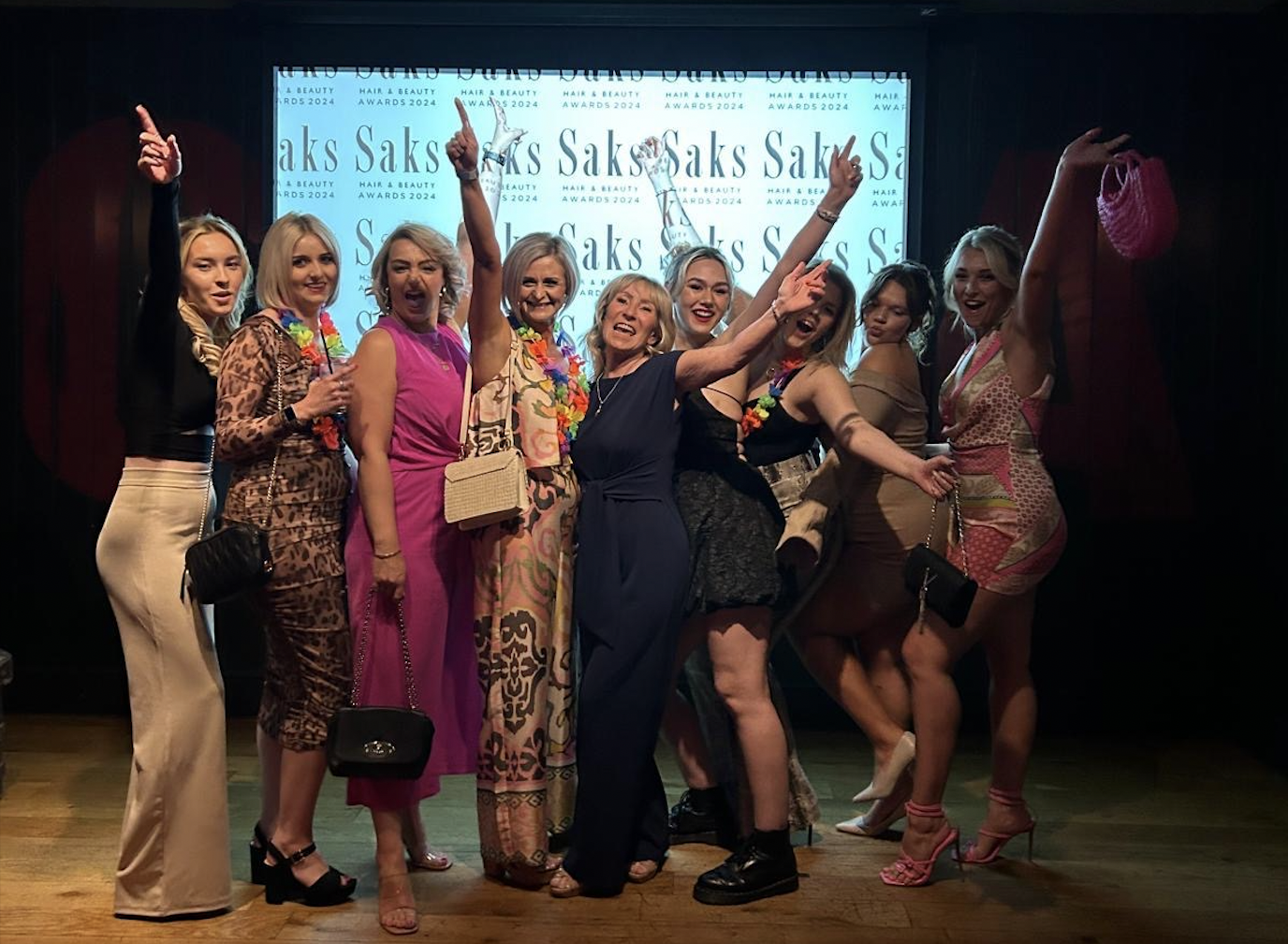 Saks Chester-Le-Street celebrating the Saks awards. 