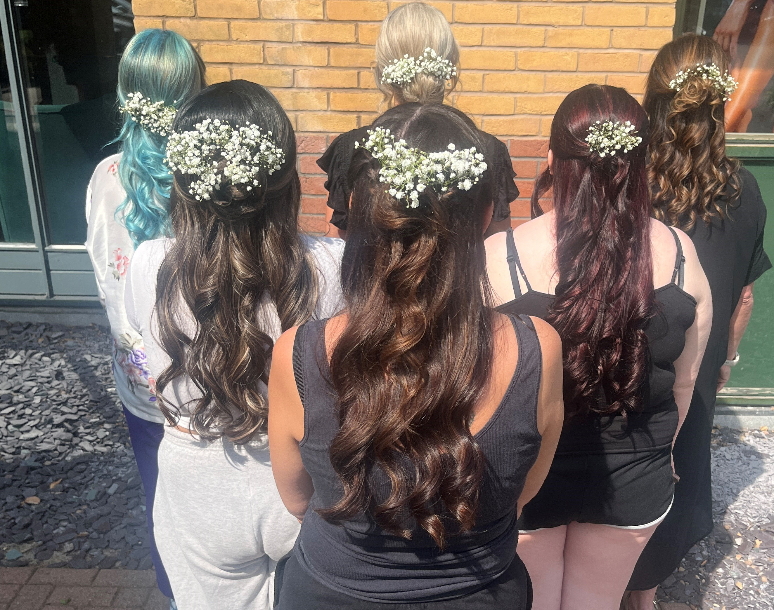 Wedding hair by Saks West Bridgford
