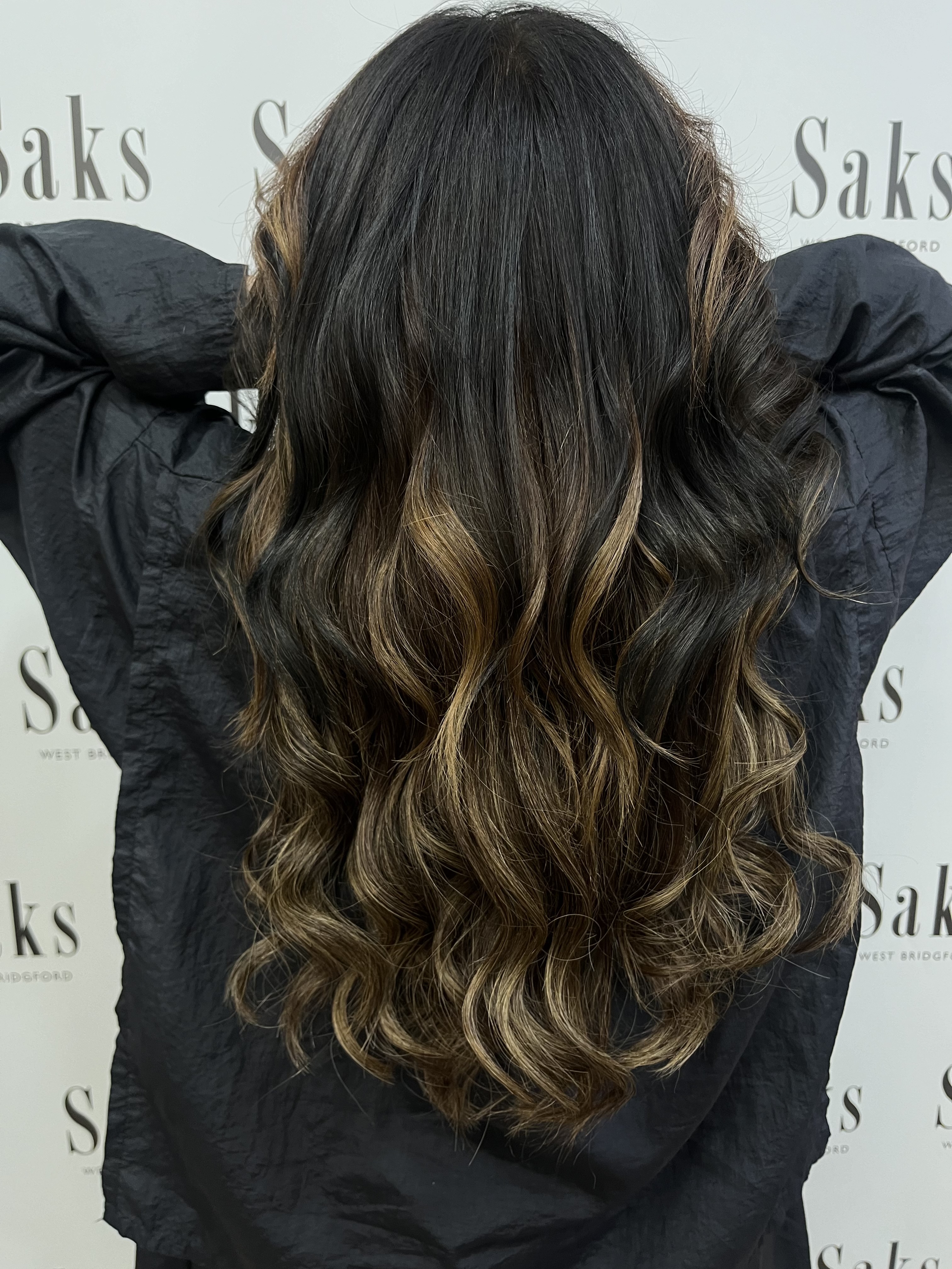 Customer's hair from Saks West Bridgford