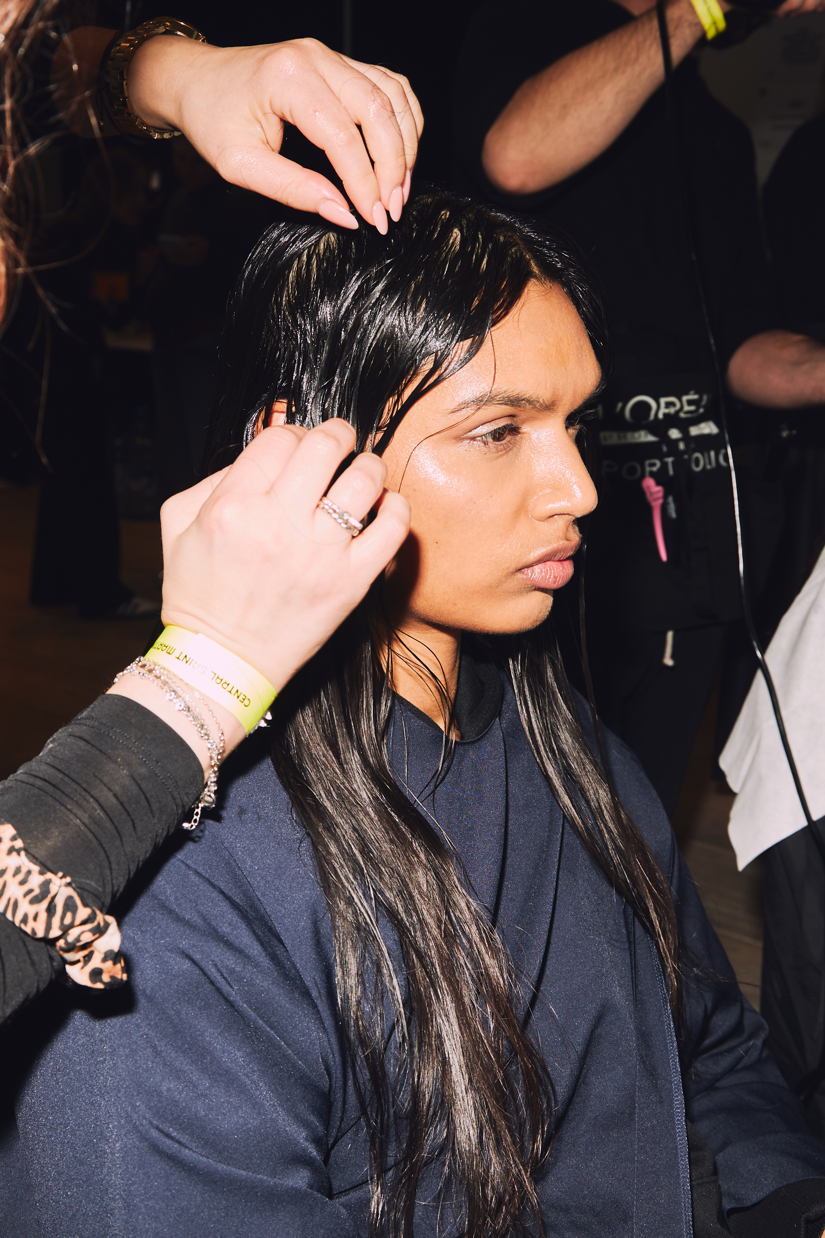 Models from the Central St Martins Show