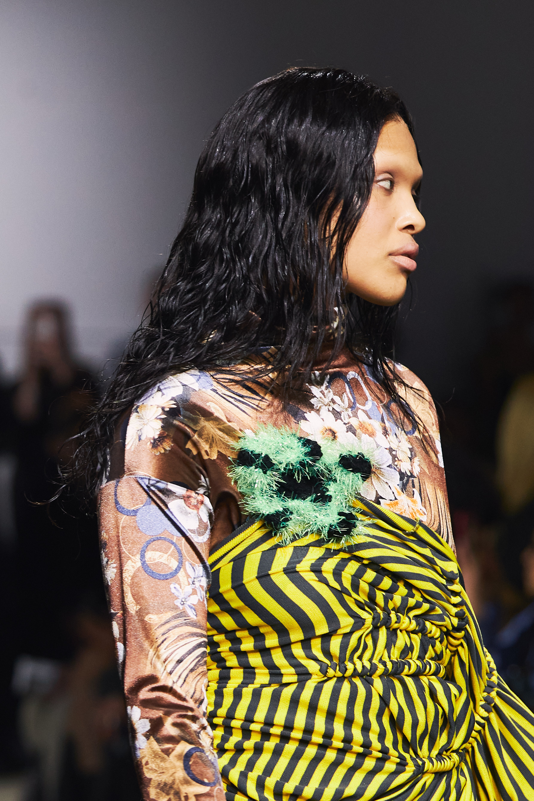 Models from the Central St Martins Show