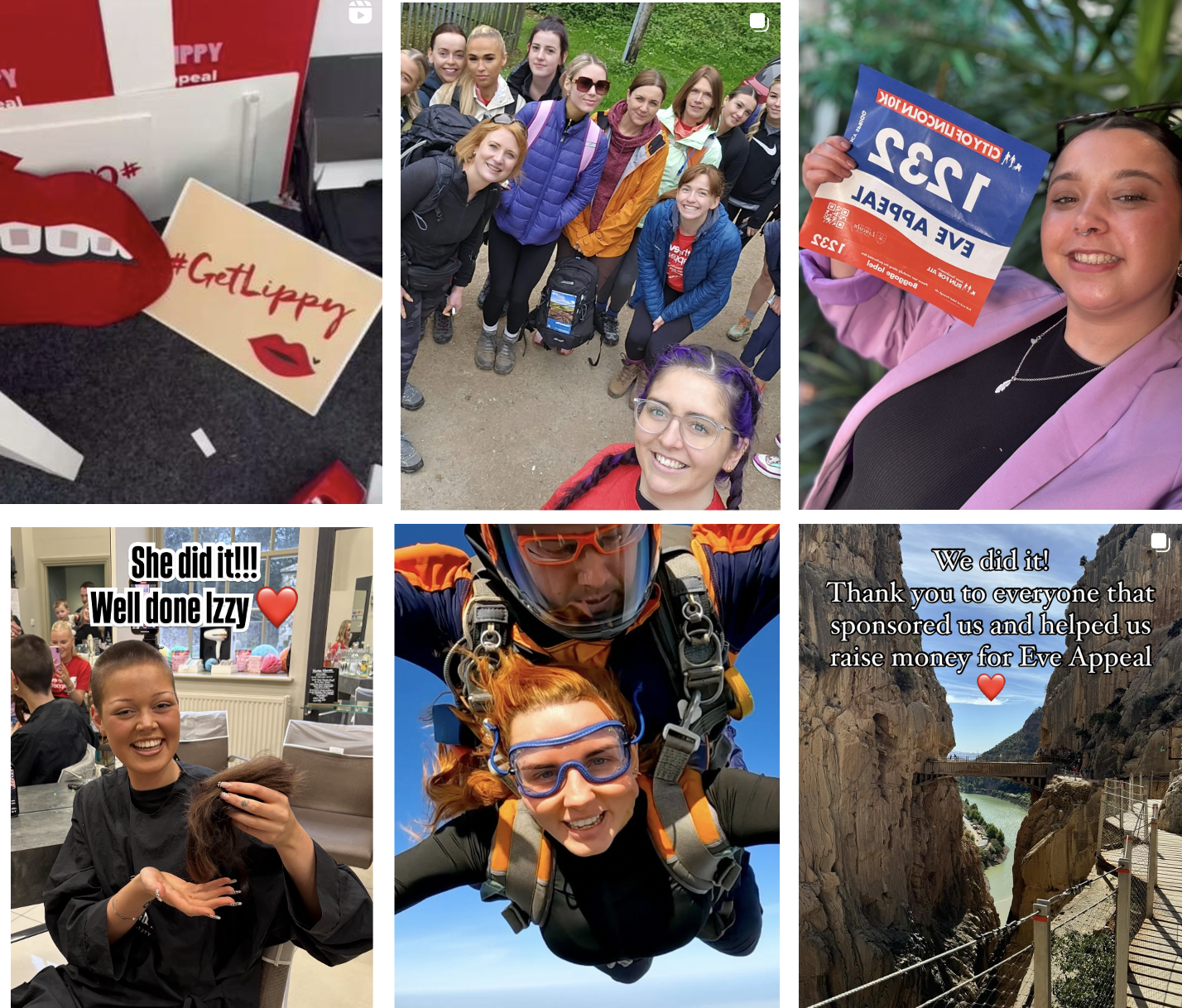 Saks fundraising for The Eve Appeal 