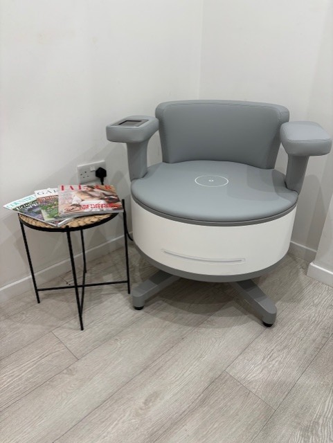 Ultra Tesla Seat in Saks Leeds City.