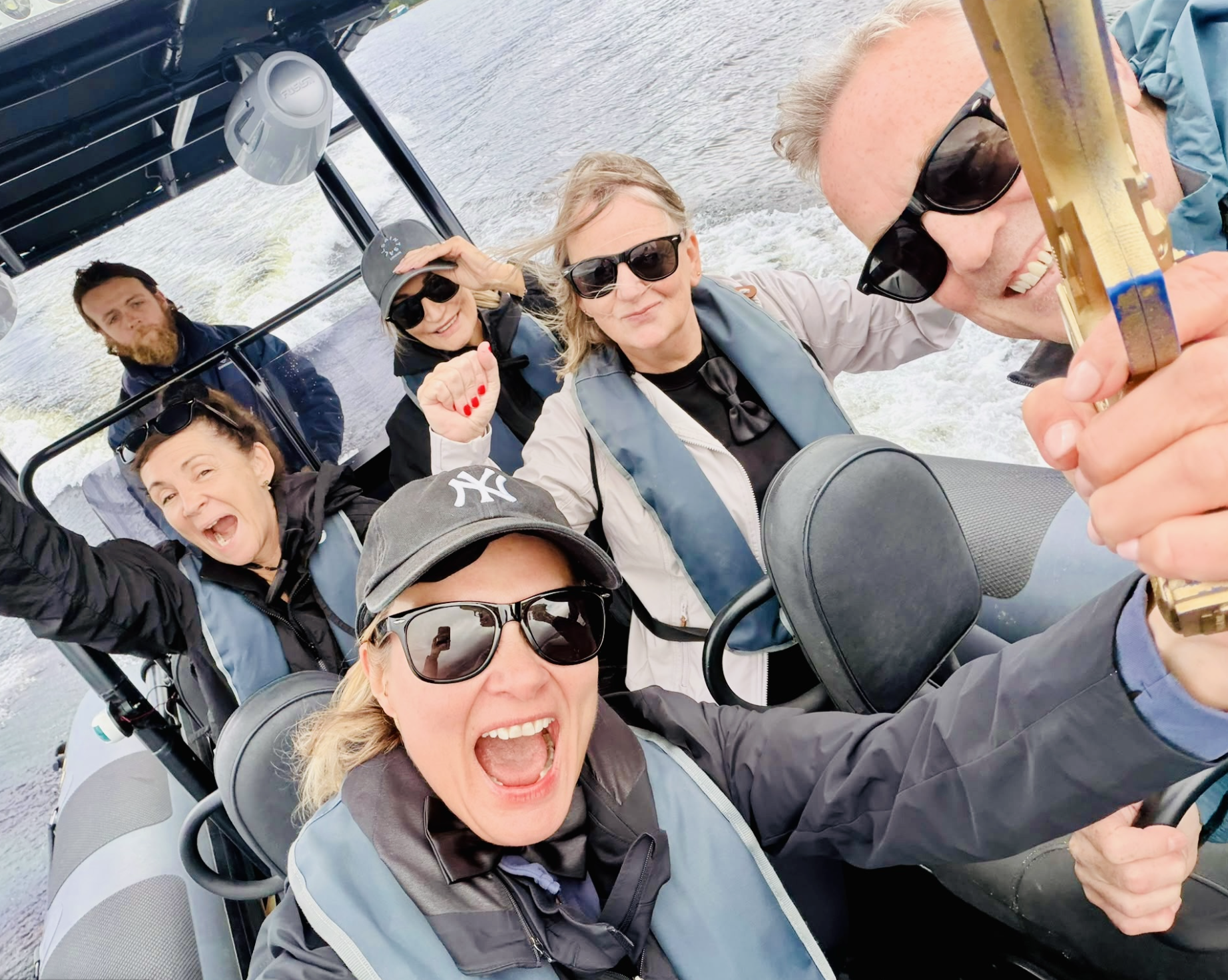 Saks salon owners on Loch Lomand challenge