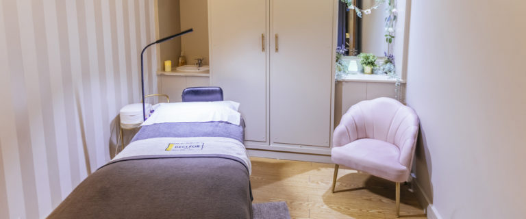 A beauty room at saks Leeds David Lloyd.