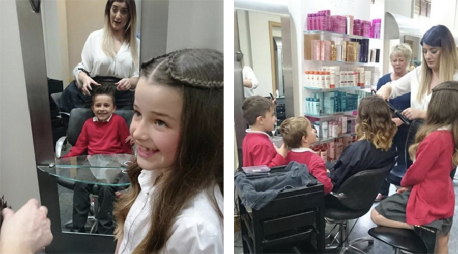 A family affair Zoe styles four generations at Saks Lincoln salon